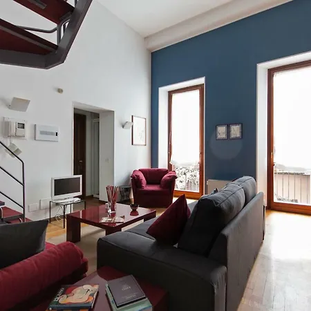 Fancy Blue Duomo Duplex Lejlighed *